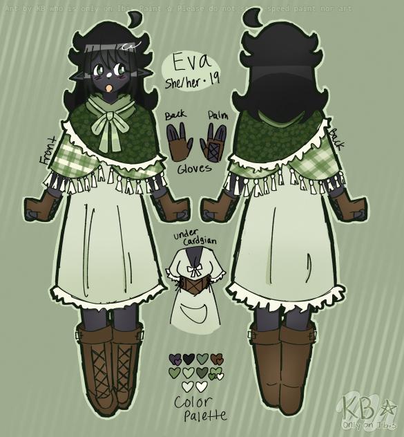 Eva reference sheet! ♡