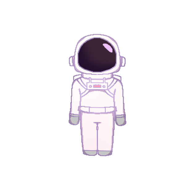 Astronaute pixel