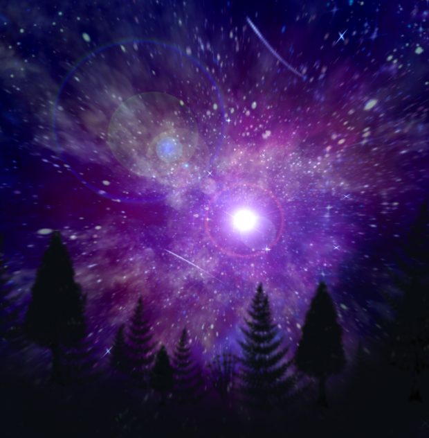 Galaxy sky