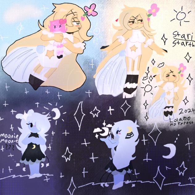 ☀️ The sun and moon 🌙 - ibisPaint