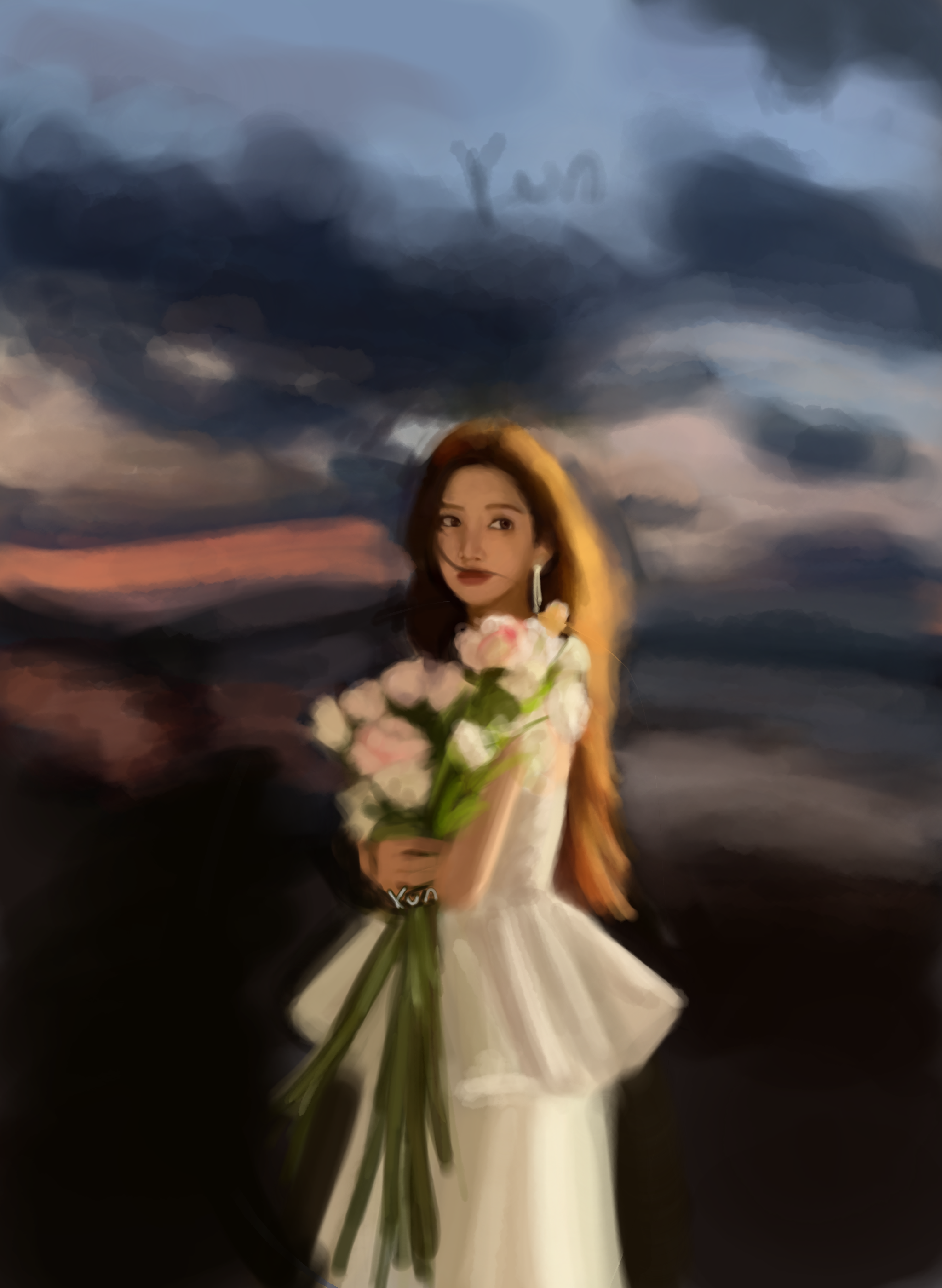 In the dark - ibisPaint