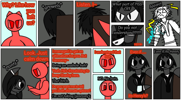 Blackton's fall...p2 A Half FNaF Comic