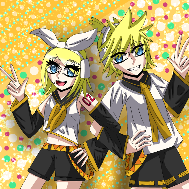 Kagamine Rin and Len Vocaloid