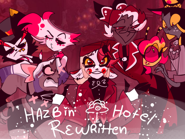 OFFICIAL HAZBIN HOTEL REWRITTEN BANNER