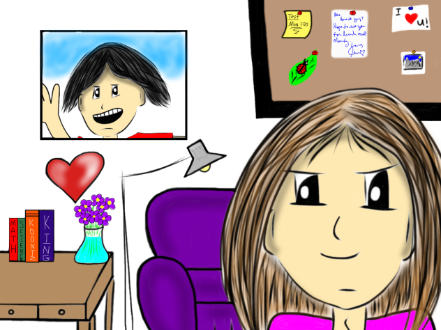 Her Dorm Room