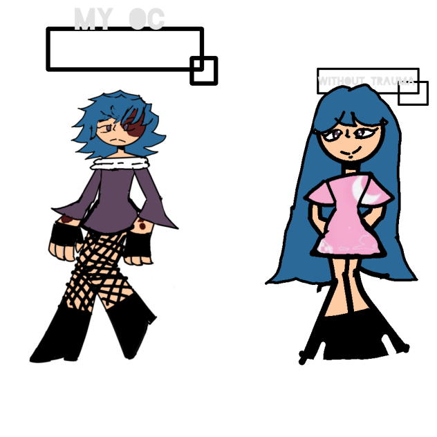 My oc without trauma!