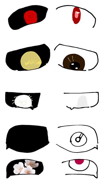 hollow flower eyes