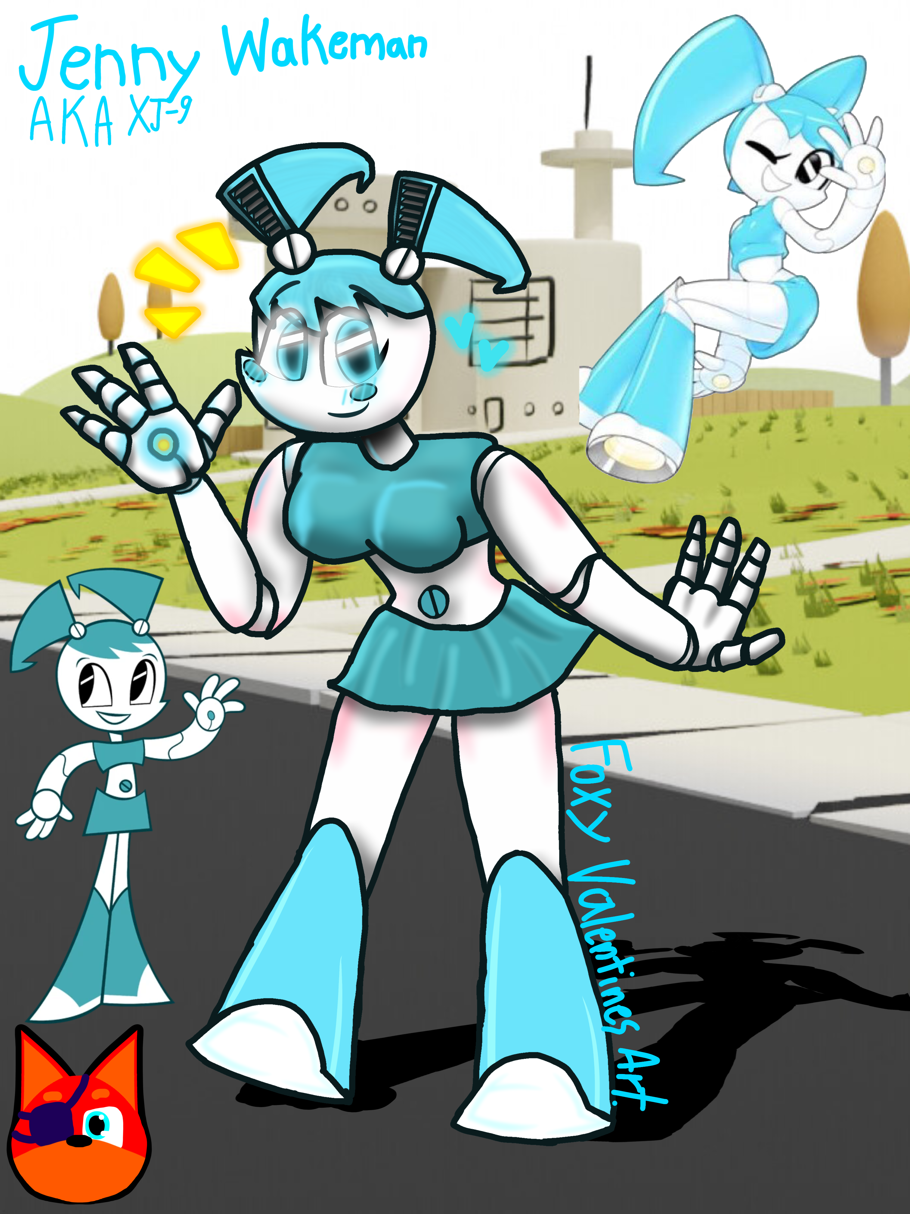 OFFICIAL Jenny Wakeman XJ-9 - ibisPaint