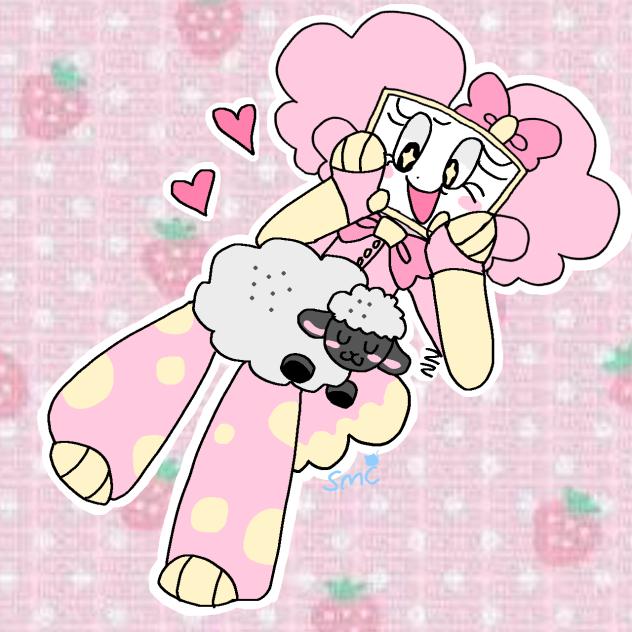 Fluffy sheep