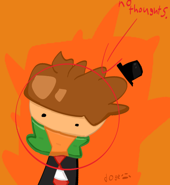 Uuhhh art for Scruffy