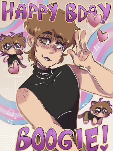 Bday gift for Booger!!