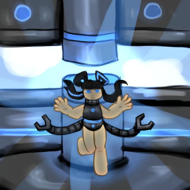 6 year old anime girl with immense power
