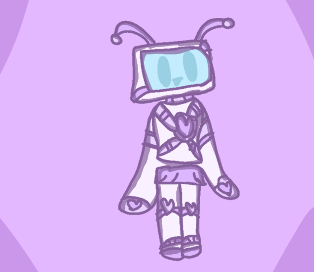 Purp the Robot girl 💜