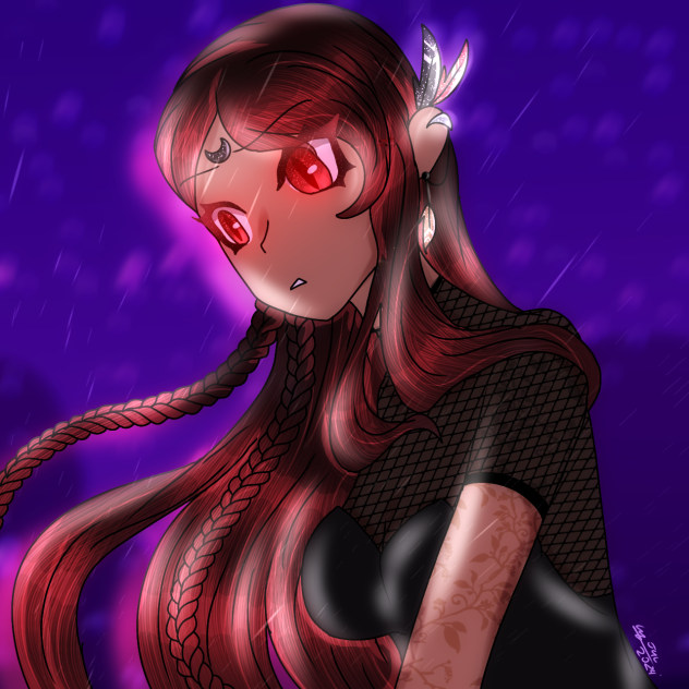 vampire cus she looks cool