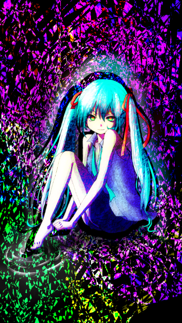 初音ミク塗らせて頂きました