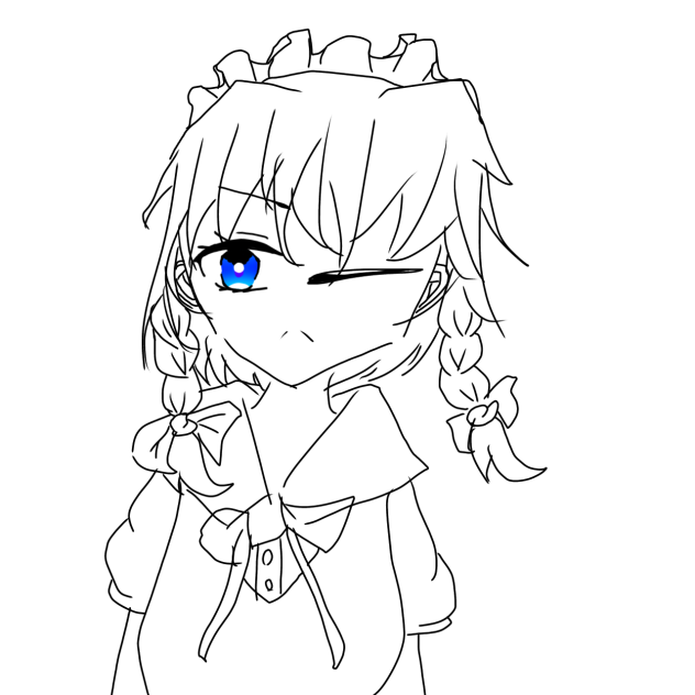 落書き咲夜