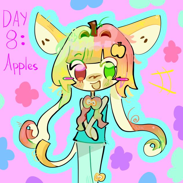 day 8, apples!