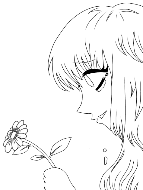 永遠の別れ   線画