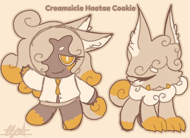 Creamsicle Haetae Cookie!!