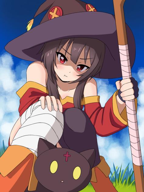 爆裂したいめぐみん