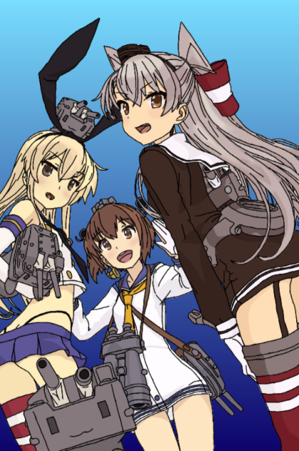 島風 雪風 天津風