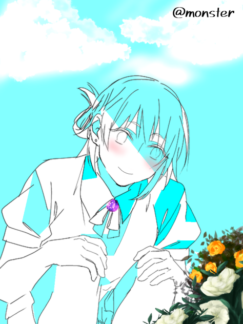 ほころぶ笑顔 らくがき wip