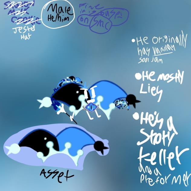 Shadow Milk Cookie as Object charater