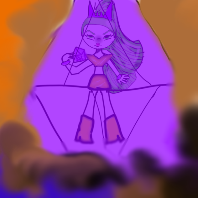 Suck in a crystal