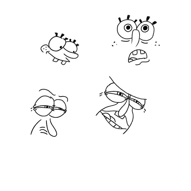 Sponch faces
