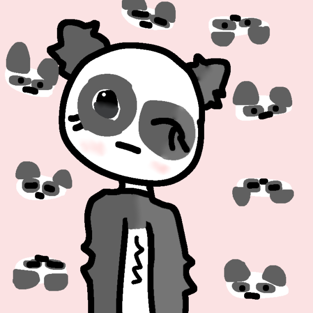 kawaii panda 🐼🌸 - ibisPaint