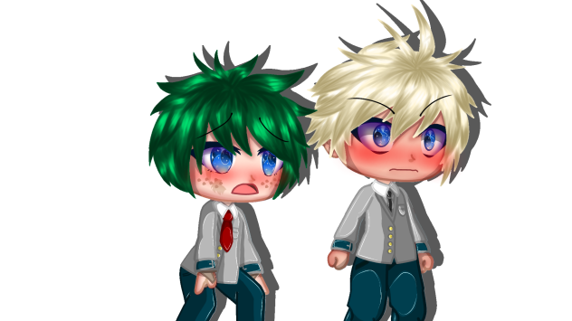 BakuDeku Edit(Meme Ocean Blue Eyes)