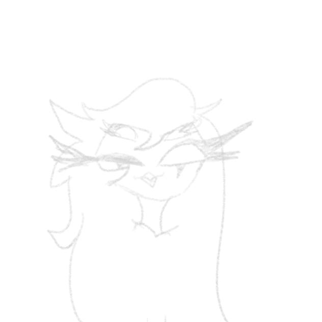 Female stolas sketch