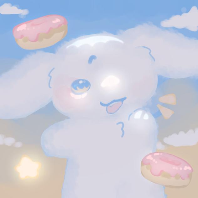 random cinnamoroll art