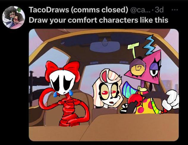 Comfort characters‼️💖