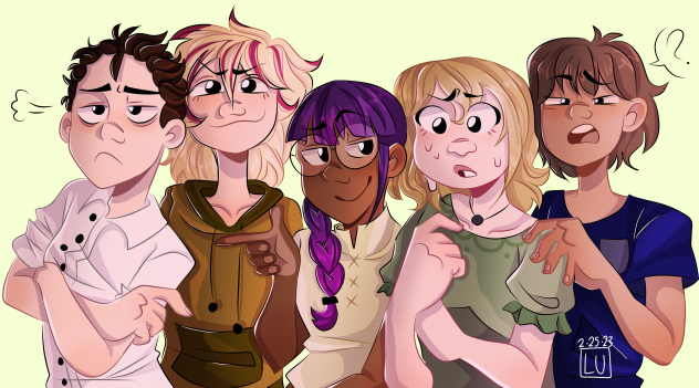 Book club fanart!!!