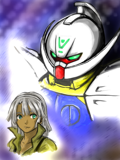 落書きヒゲガンダム