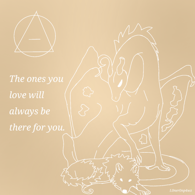 The wolf and the dragon - ibisPaint