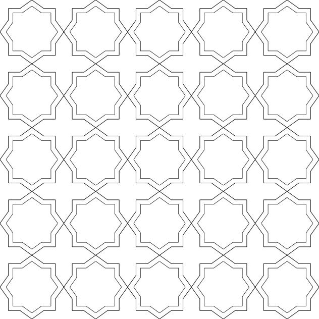 Arabesque Pattern 6