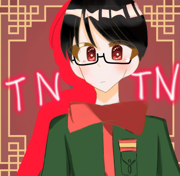トントンさん(人間ver)イラスト！
