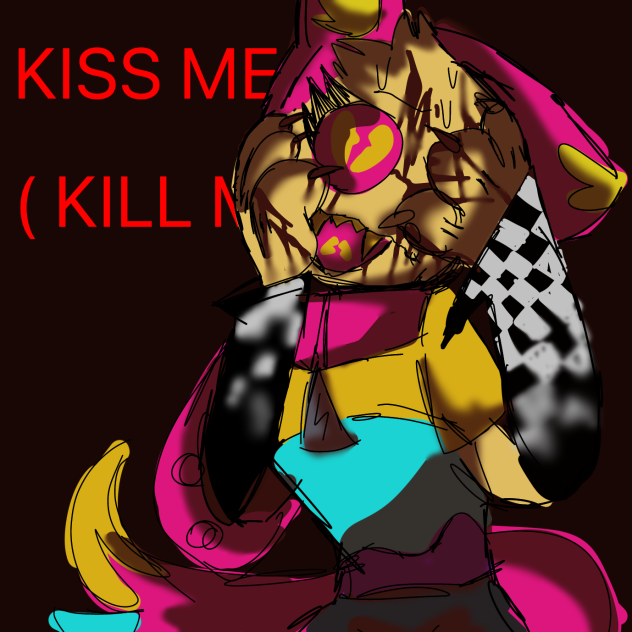 KISS ME ( KILL ME ) blood warning