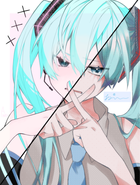 あおとの合作！！