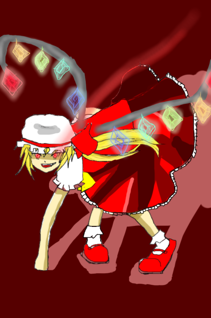 フランドールスカーレット Ibispaint