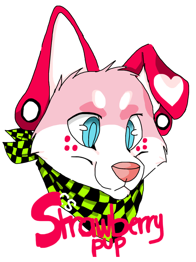 Strawberry Pup - ibisPaint