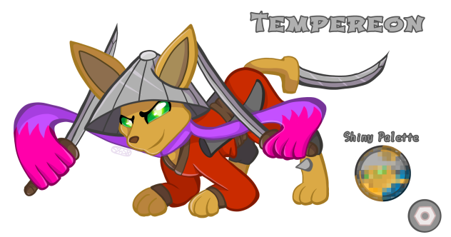 Steel Type Eevee, Tempereon