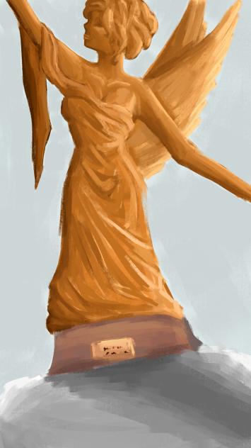 golden statuette