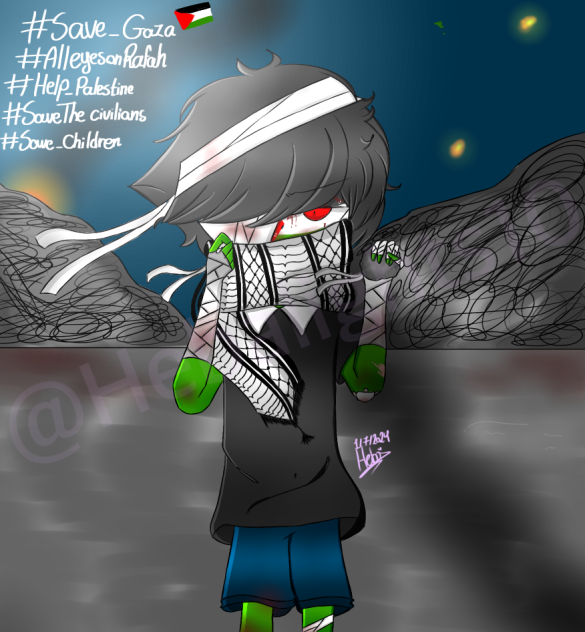 Save Palestine n Gaza (countryhumans)