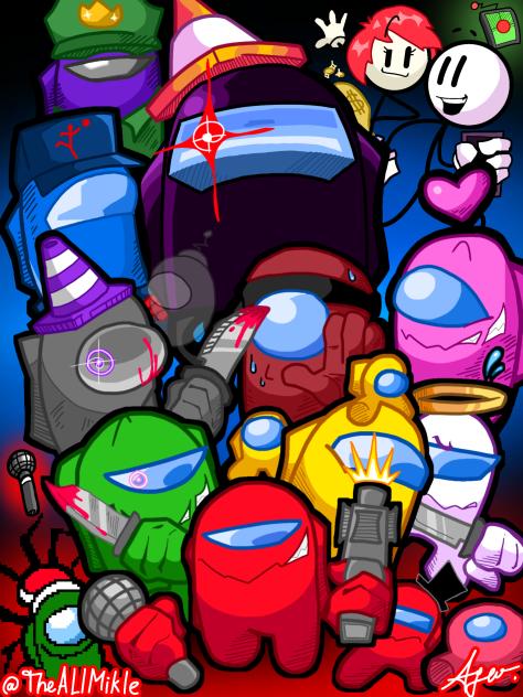 Funart FunArt FNFVsImpostorV4 - ibisPaint