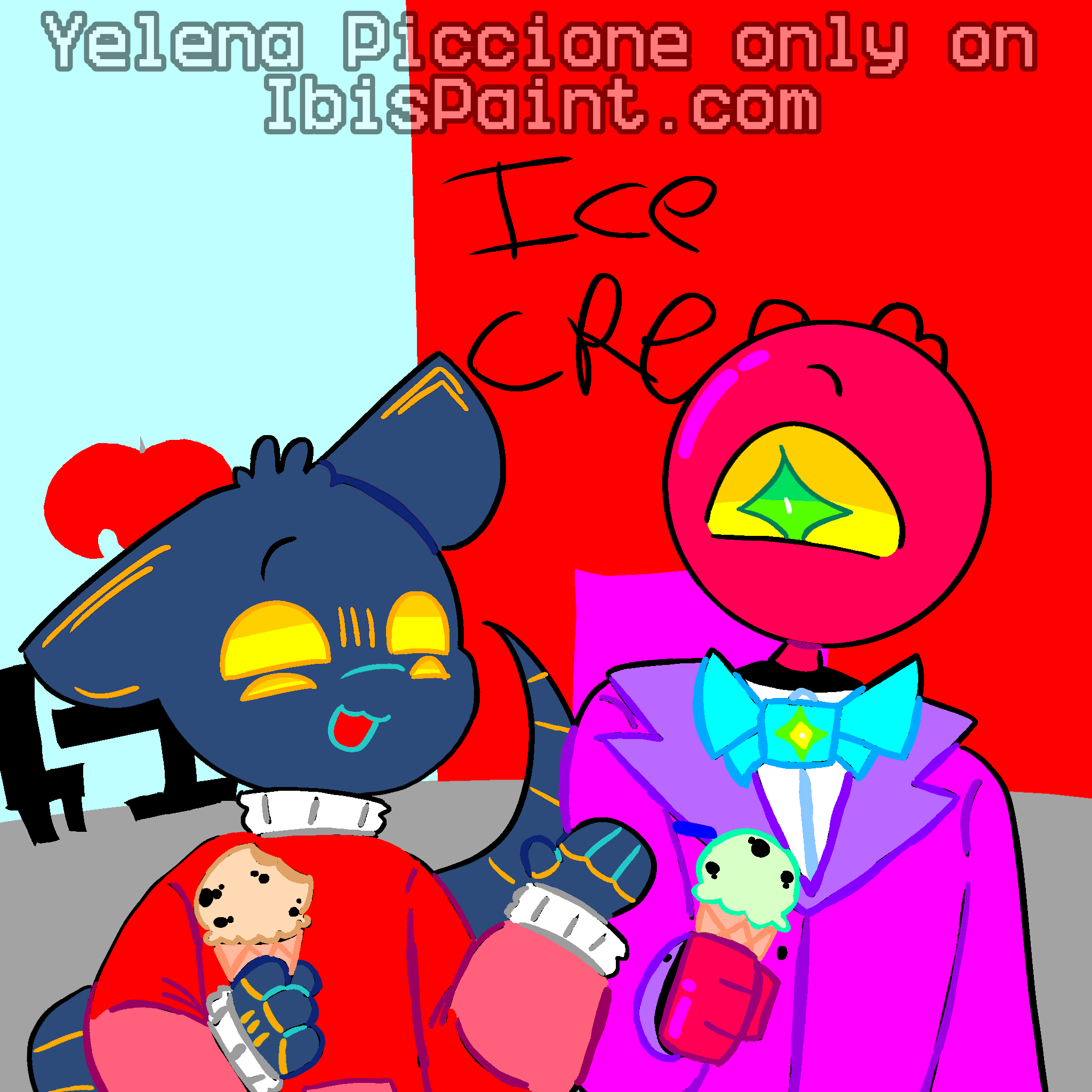 Ice cream 😊 - ibisPaint