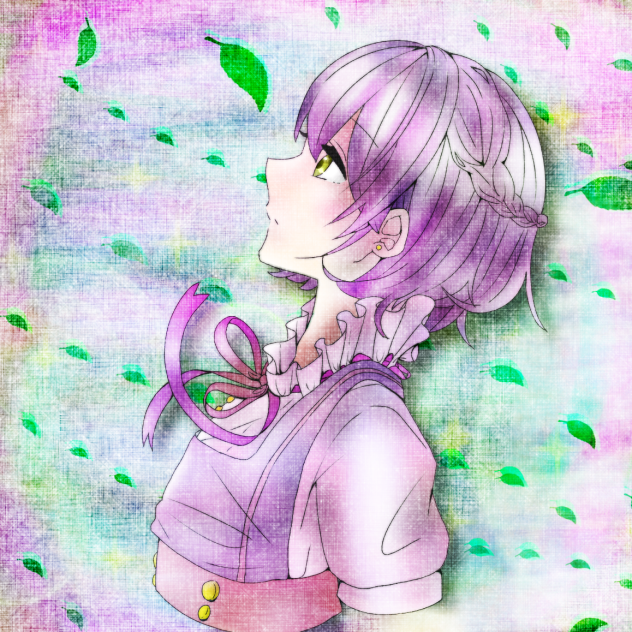 雪宮様の線画を塗らせていただきました！