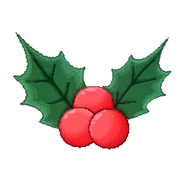 holly berry (pixel)